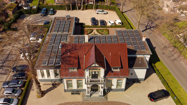 Zonnepanelen geplaatst bij Laan 27, Nunspeet