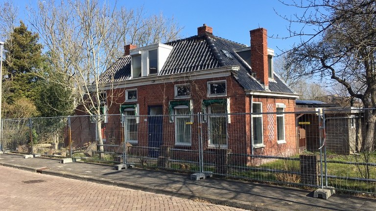 Sloop huizen aan de Friesestraatweg, Groningen